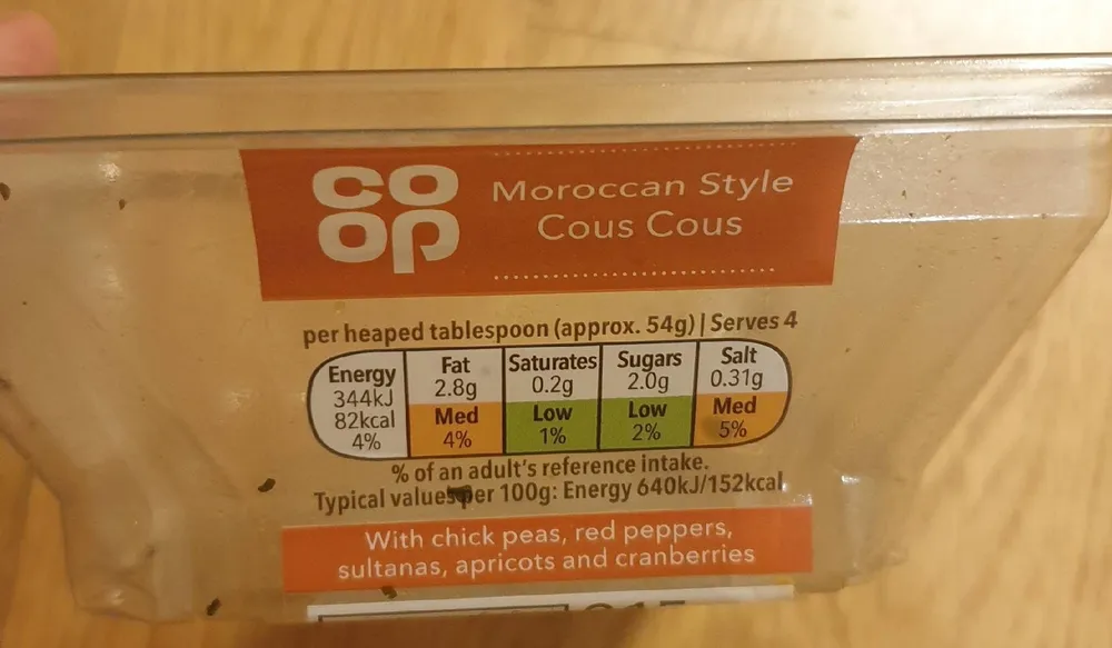 Moroccan Style Cous Cous
