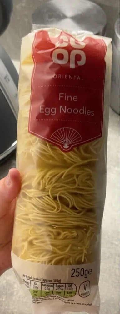 COOK'S KITCHEN FINE EGG NOODL VEGETARIAN ALLERGY U