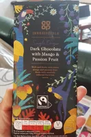 Chocolat noir à la mangue et fruit de la passion