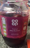 Pickled baby beetroot