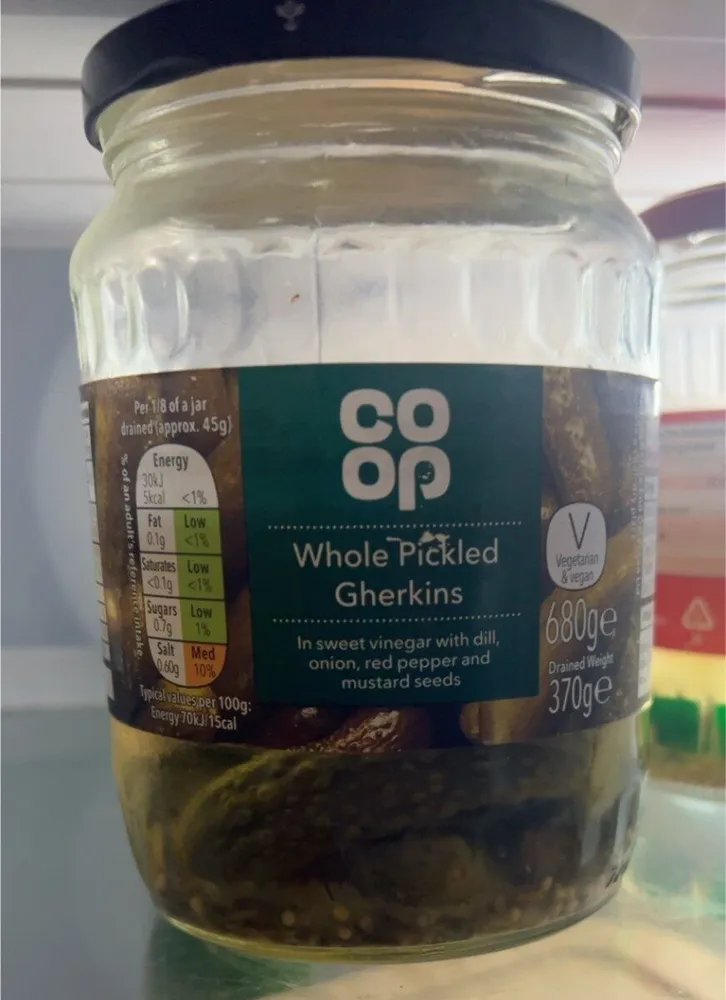 Whole Pickled Gherkins