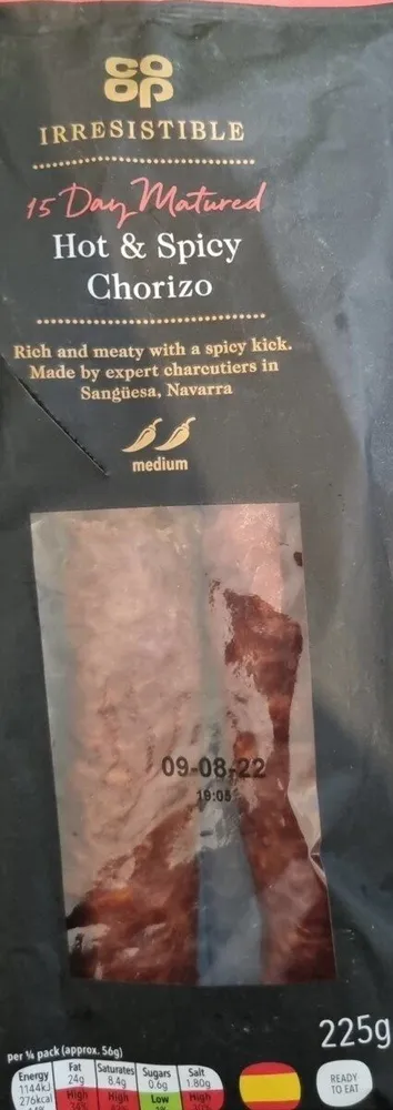 Irresistible Hot and Spicy Chorizo