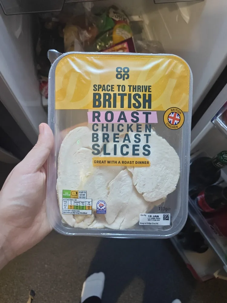 Sliced Chicken Breast