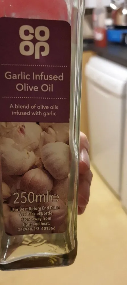 garlic infused olive oil