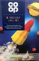 8 Rocket lollies