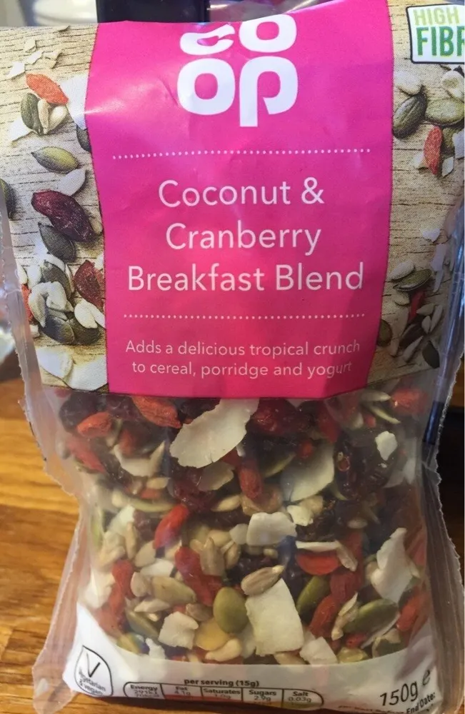 Coconut & Cranberry Breakfast Blend