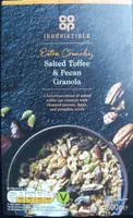 Co-op Salted toffee & pecan granola 500g