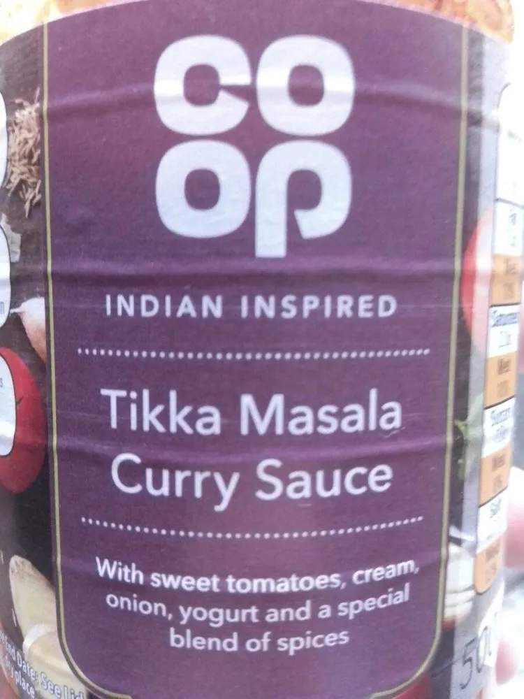 Tikka Masala Curry Sauce