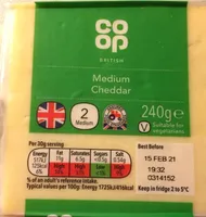 medium cheddar