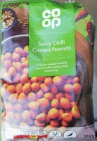 spicy chilli coated peanuts