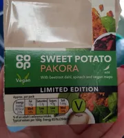 Sweet potato pakora sandwich