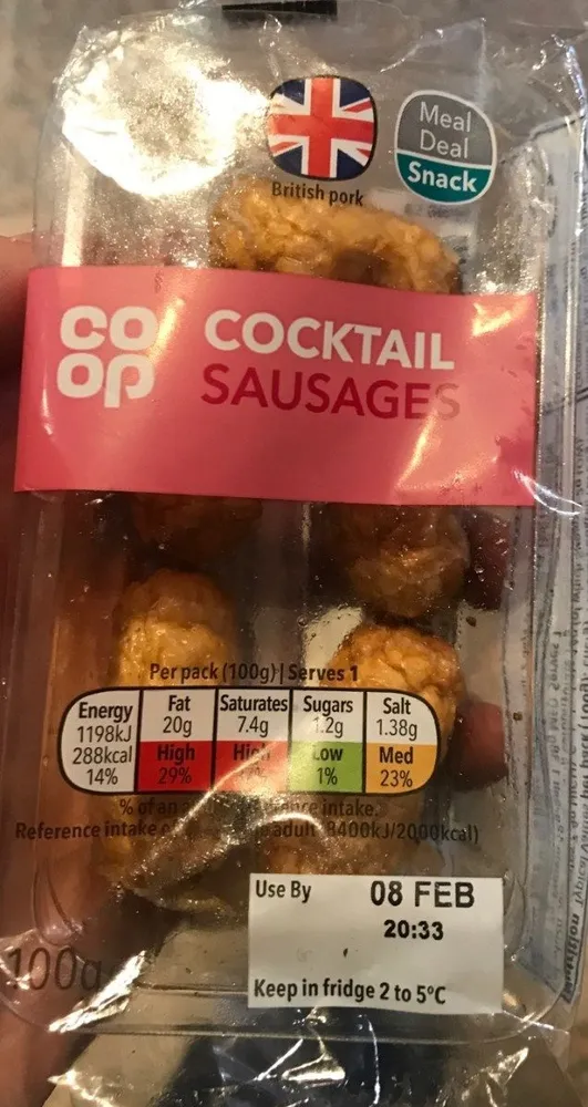 Cocktail sausages