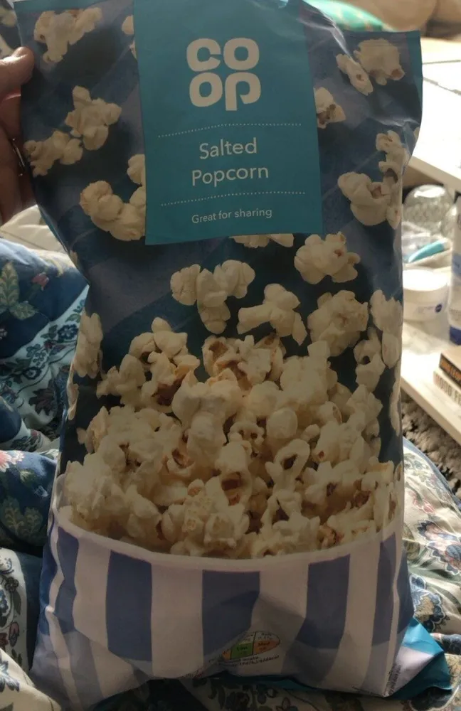 Co-op salted popcorn