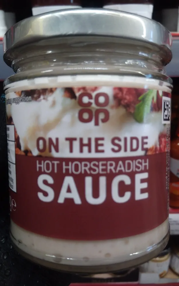 Co-op Hot Horseradish Sauce 175g