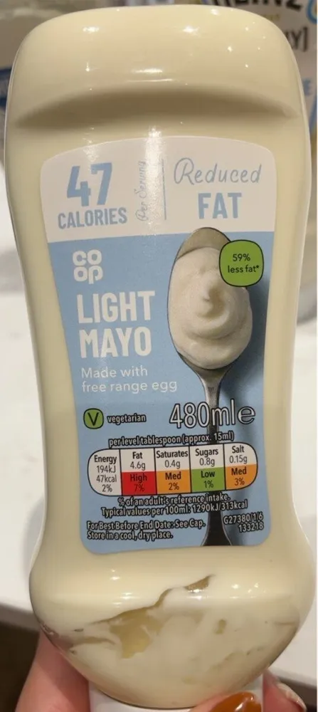Reduced Fat Light Mayonnaise
