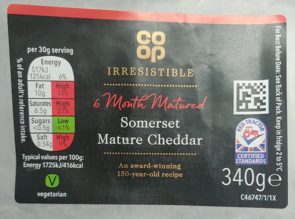 Somerset Mature Cheddar