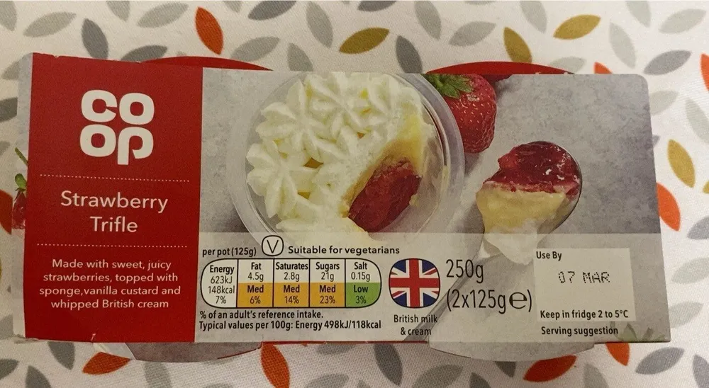 Strawberry Trifle