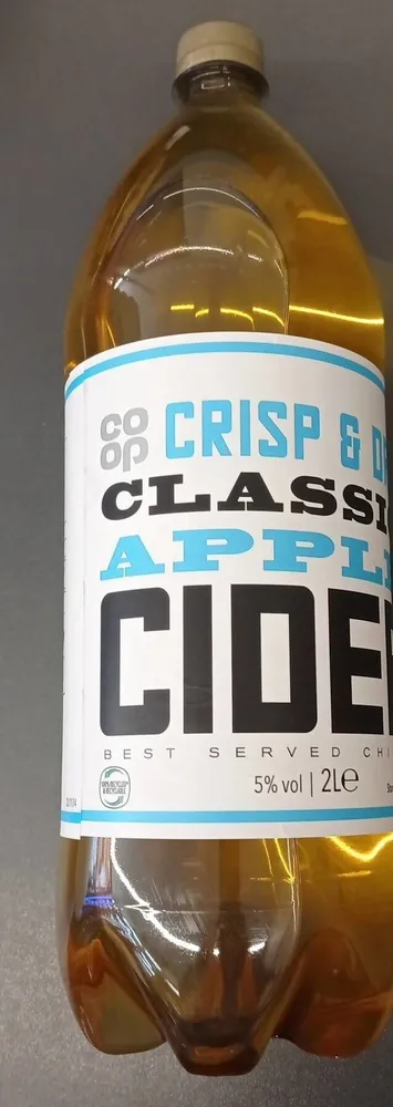 Crisp dry apple cider