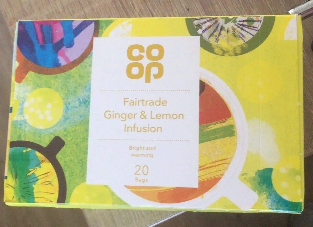 Fairtrade Ginger & Lemon Infusion