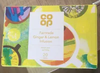 Fairtrade Ginger & Lemon Infusion