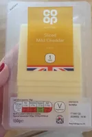 Sliced mild cheddar