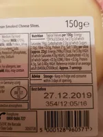 german smoked cheese slices