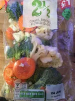 Carrots, Broccoli & Cauliflower