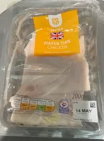 Wafer thin chicken