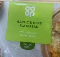 Garlic and herb flatbread