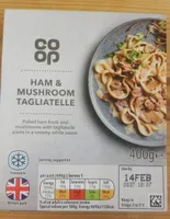 Ham & Mushroom Tagliatelle