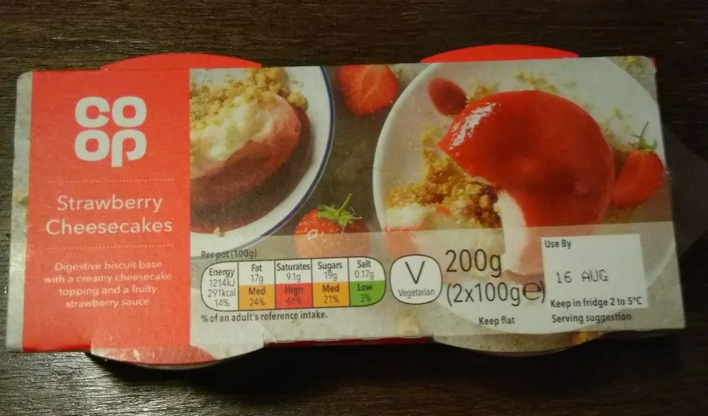 Strawberry cheesecake