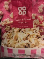 Sweet & salted popcorn