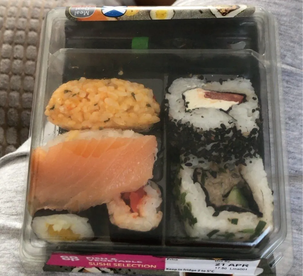 Sushi selection
