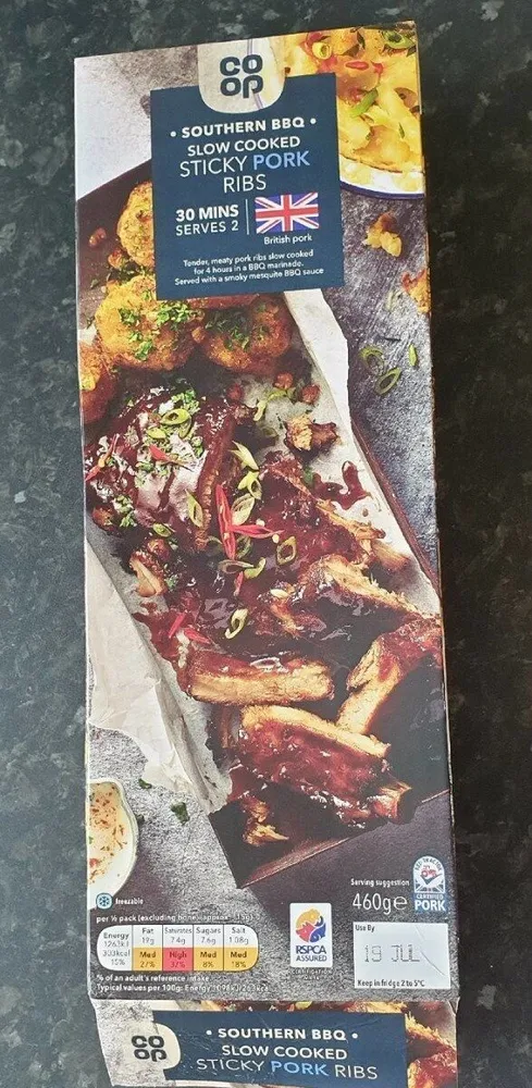 Slow Cooked Sticky Pork Ribs