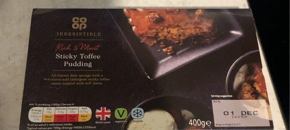 Sticky toffe puding