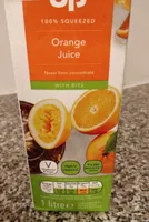 Orange juice - with bits