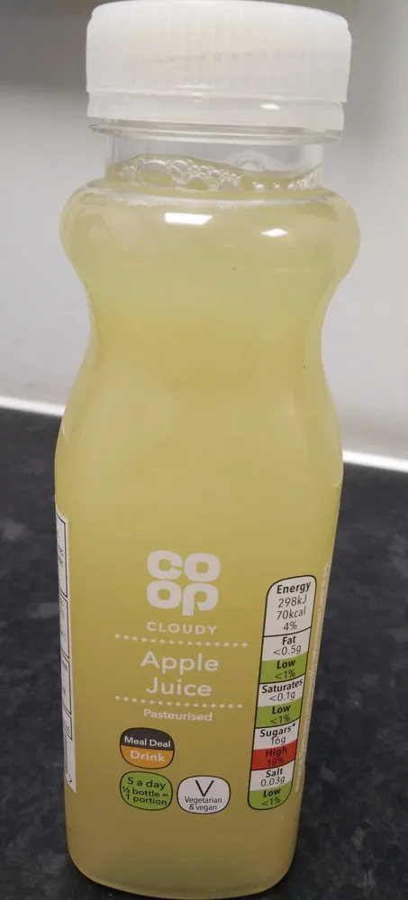 Co-op Cloudy Apple Juice