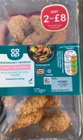 King Prawns in a coconut and chilli crumb