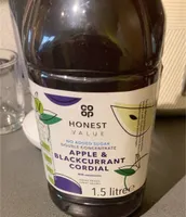 Apple and Blackcurrant cordial