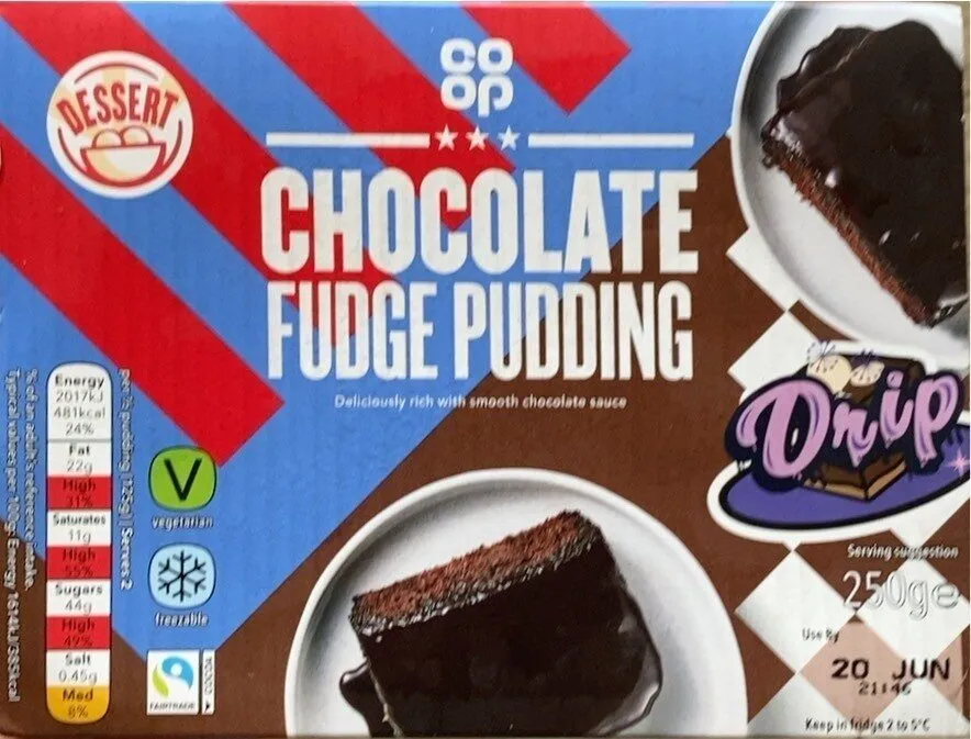 Chocolate Fudge Pudding