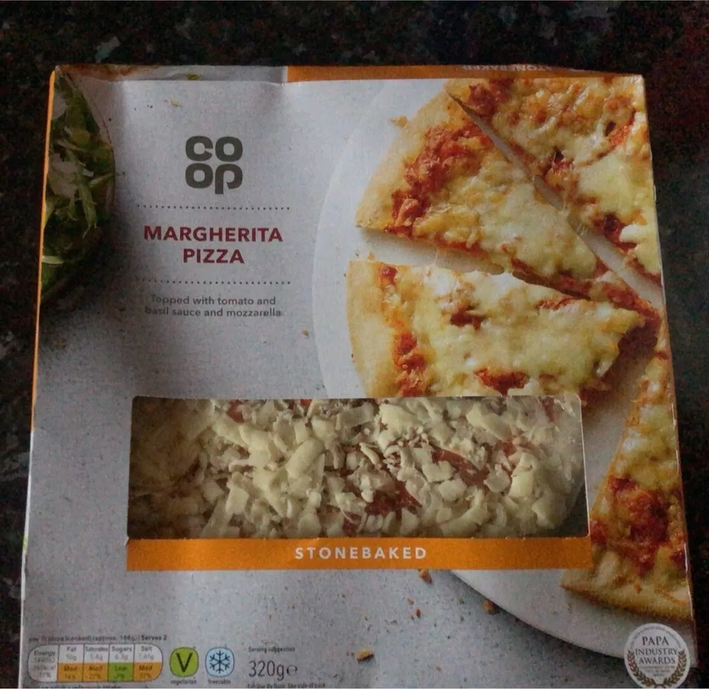 STONE BAKED MARGHERITA