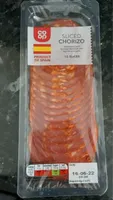 Sliced chorizo