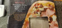 Prosciutto Cotto, Mushroom & Mascarpone Pizza