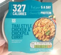 Thai style chicken & chickpea curry