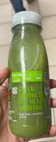 Green goodness gut health smoothie