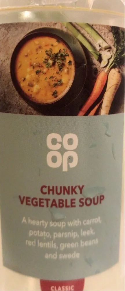 Chunky vegetable soup
