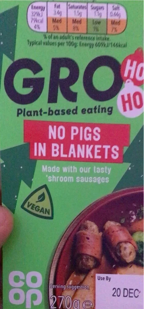No pigs in Blankets