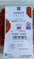 Honest Value 20% Fat Beef Mince