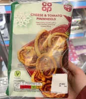 Cheese and Tomato Pinwheels