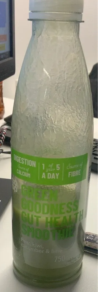 Green goodness gut health smothie